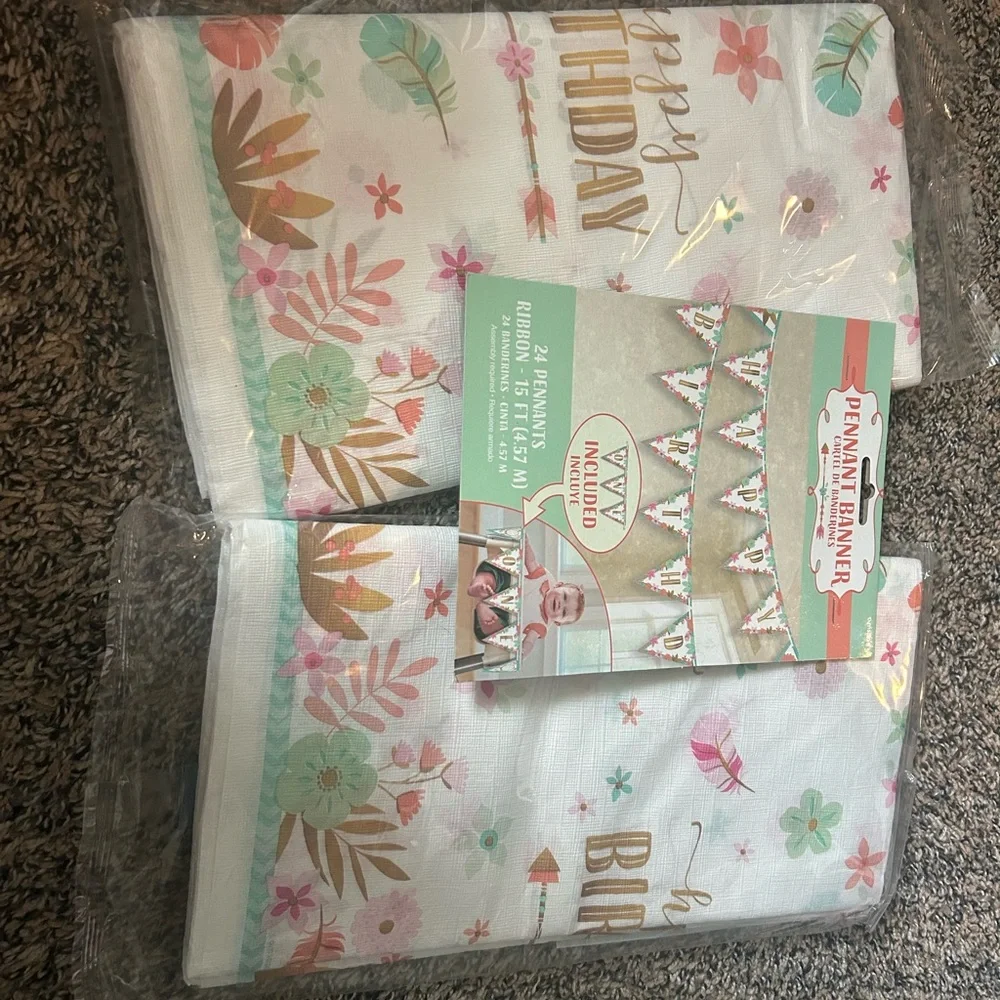 Wild One Birthday Party Supplies Set